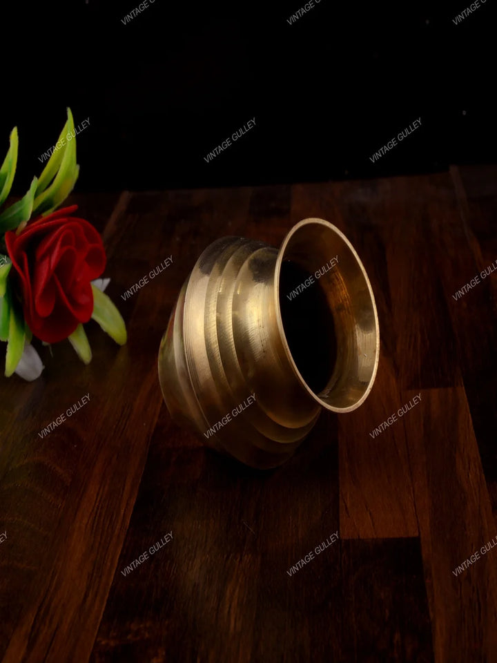 Brass Lota | Handcrafted Religious Item for Special Occasions