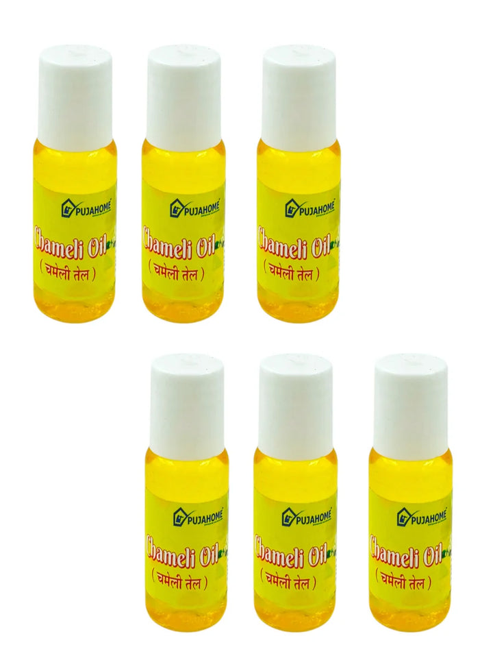 Pujhome Chameli Oil For Puja 15ml(Pack of 6)