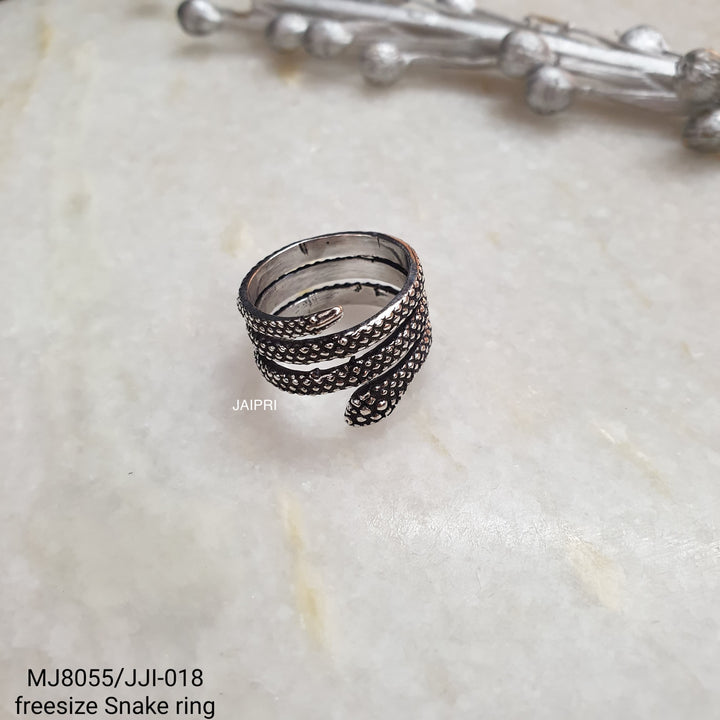 Double Layer | Snake Adjustable Ring Trendy