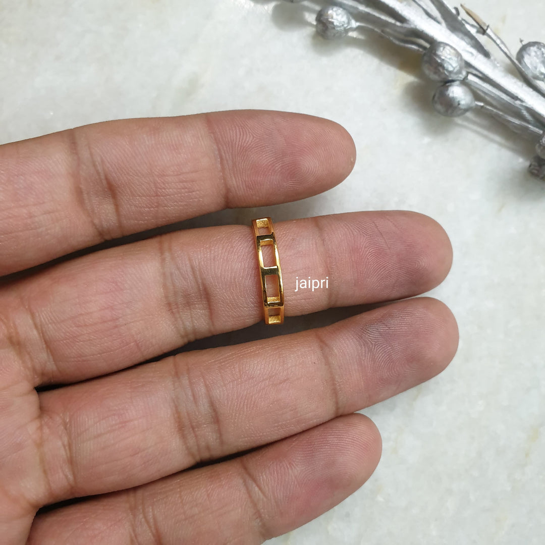 Gold Stackable Ring | (Size US 7) Exclusive