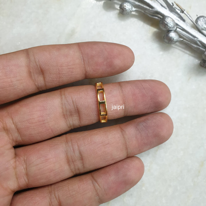 Gold Stackable Ring | (Size US 7) Exclusive
