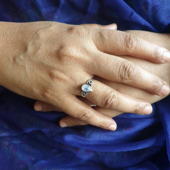 Rainbow Drop | Stone Freesize Ring Exclusive