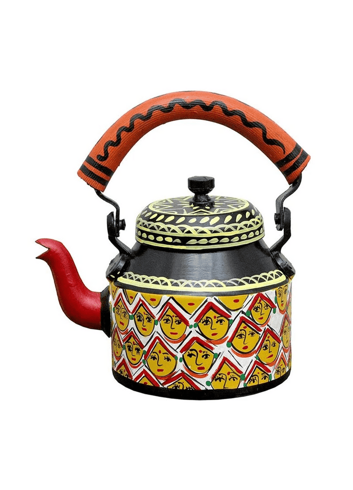 Designer Handpainted Kettle 1L | Unique Tea & Coffee Serveware