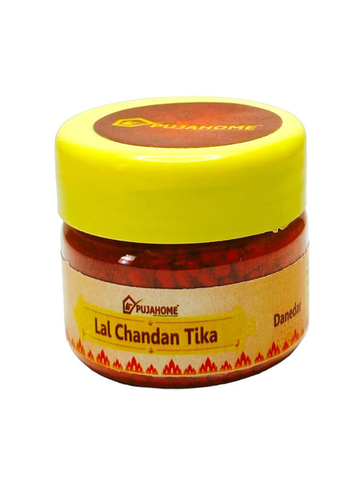 Premium Lal Chandan Tika Danedar 50 Gram Box