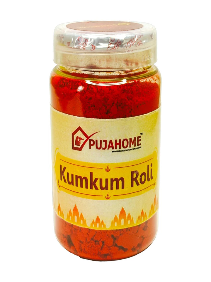 Roli Pure Haldi Kumkum - Original Puja Roli | Natural & Pure kumkum (100g)