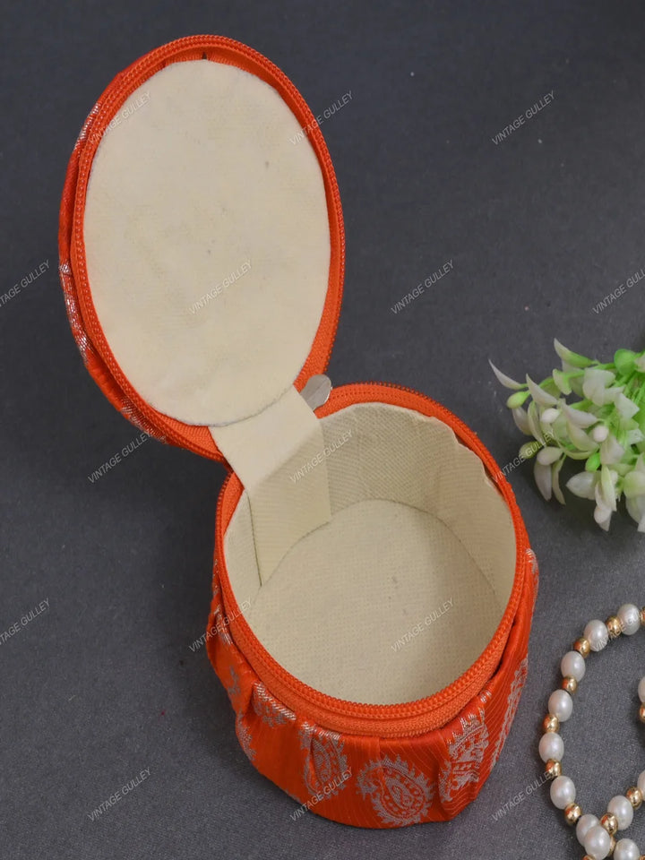 Embroidery Bangle Box Organizer | Stylish Storage for Bangles