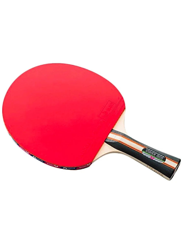 Butterfly Stayer Wood 1800 Shakehand FL Table Tennis Paddle: Genuine Table Tennis Paddle for Intermediate Players