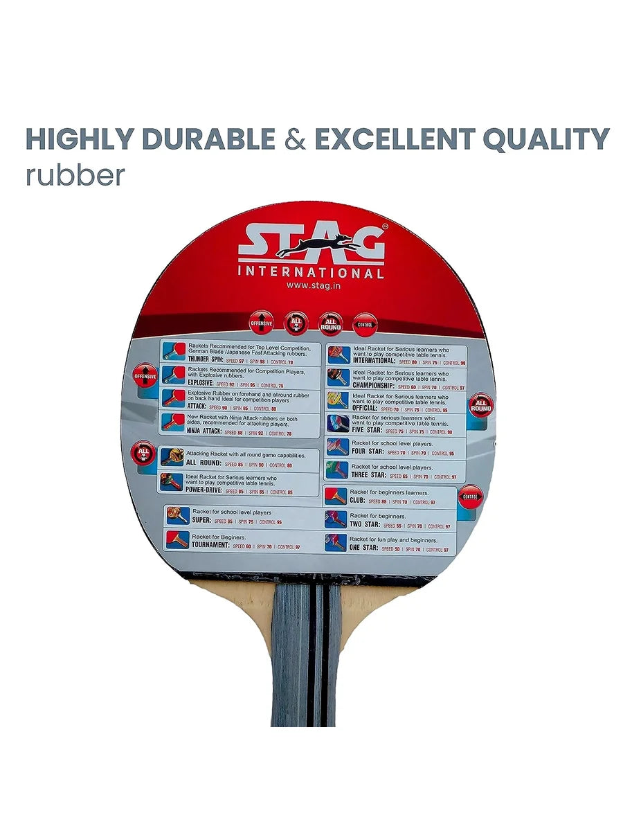Stag International Table Tennis Racquet