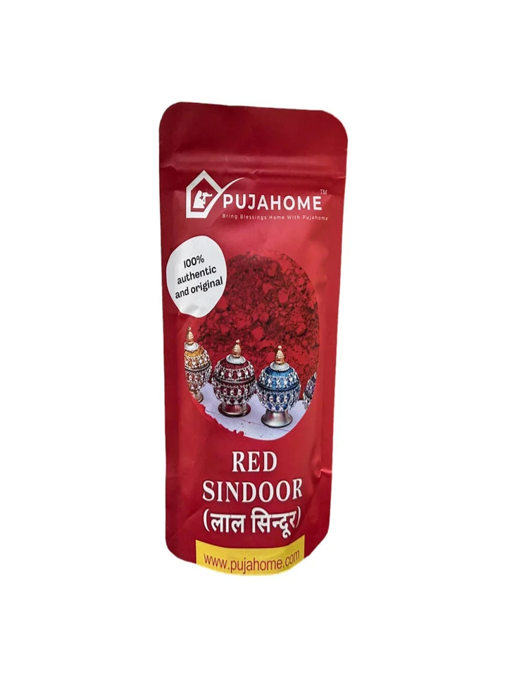 Red Sindoor Powder for Puja and Religious Ceremonies Sindoor for Tradition Powder Sindoor