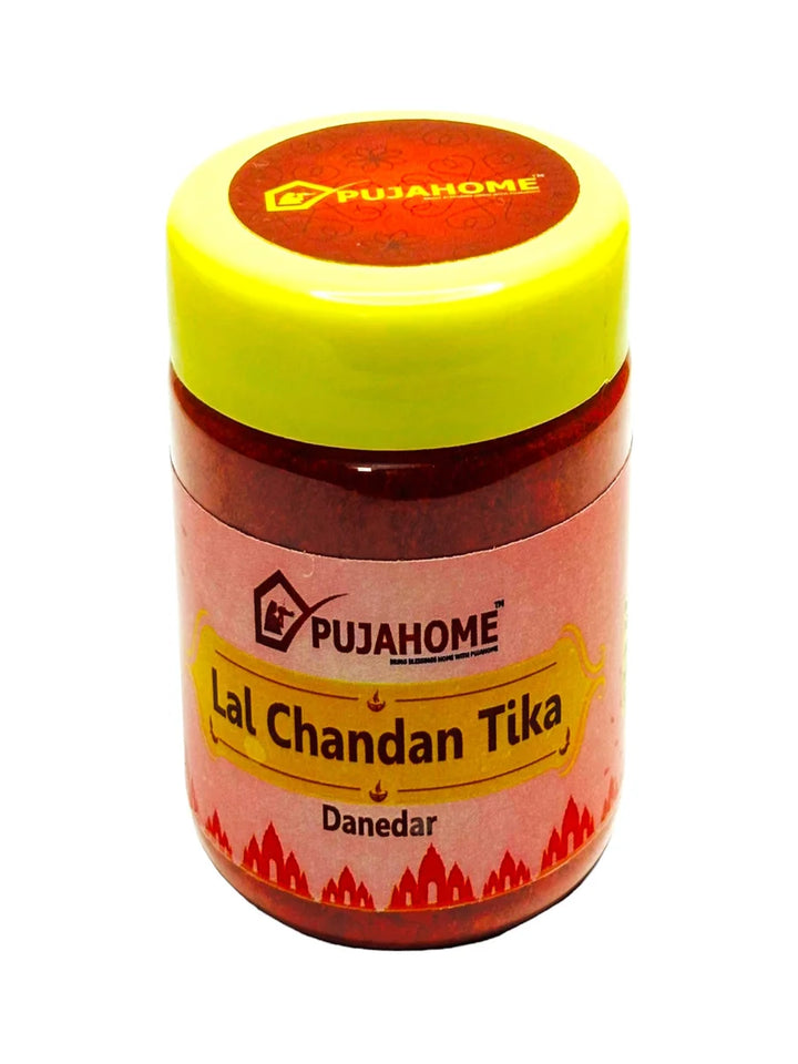 Premium Lal Chandan Tika Danedar 100 Gram Box