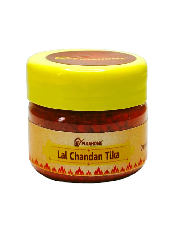 Premium Lal Chandan Tika Danedar 50 Gram Box