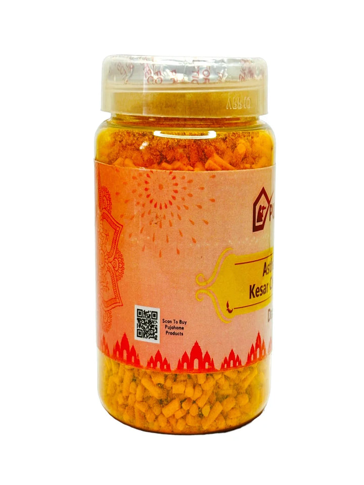 Premium Asthagandha Kesar Chandan Tika Danedar 200Gram Box