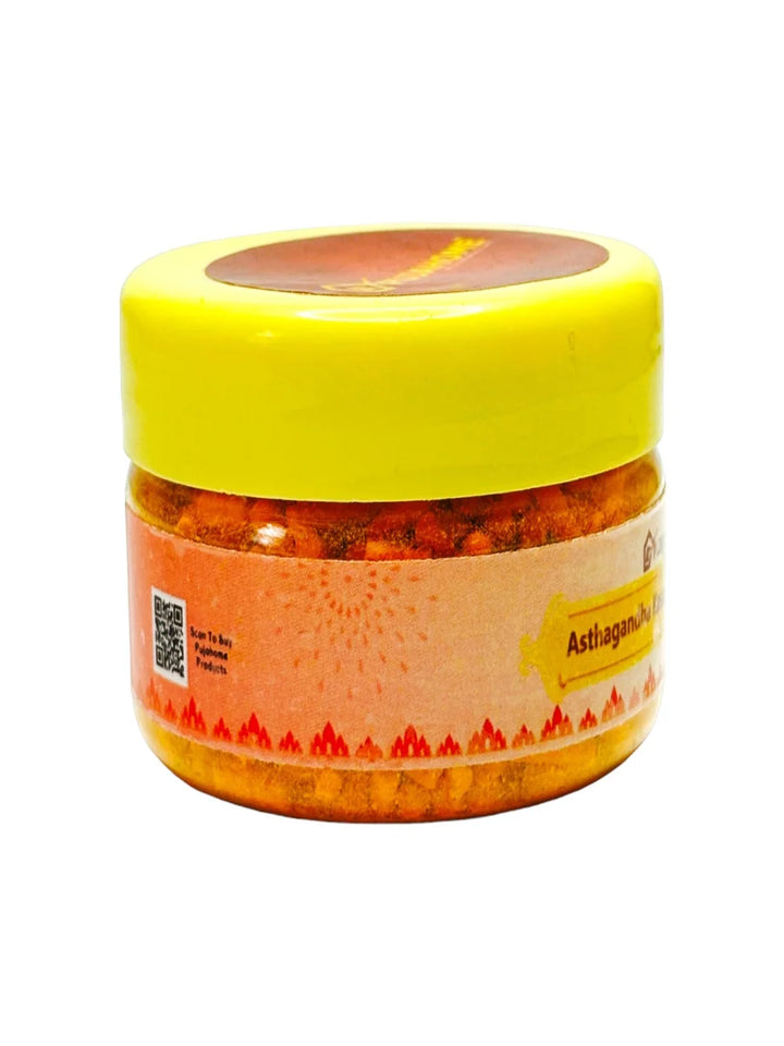 Premium Asthagandha Kesar Chandan Tika Danedar 50 Gram Box
