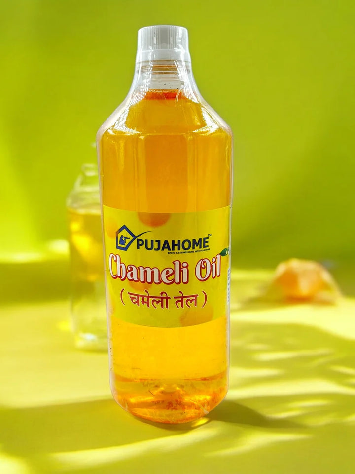 Pujhome Chameli Oil For Puja 1000 ml Bottle