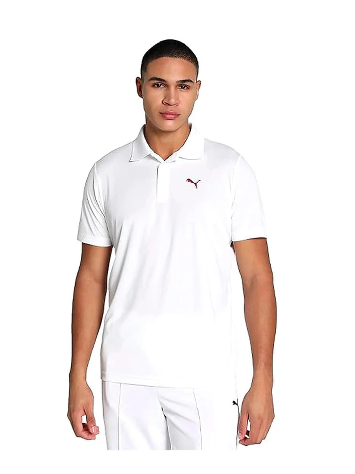 Puma Men's Solid Athletic Fit T-Shirt