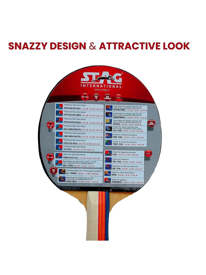 Stag Official Table Tennis Racquet