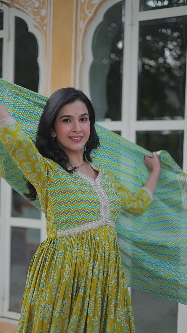 Comfortable Cotton Salwar Kameez with Beautiful Printed Dupatta