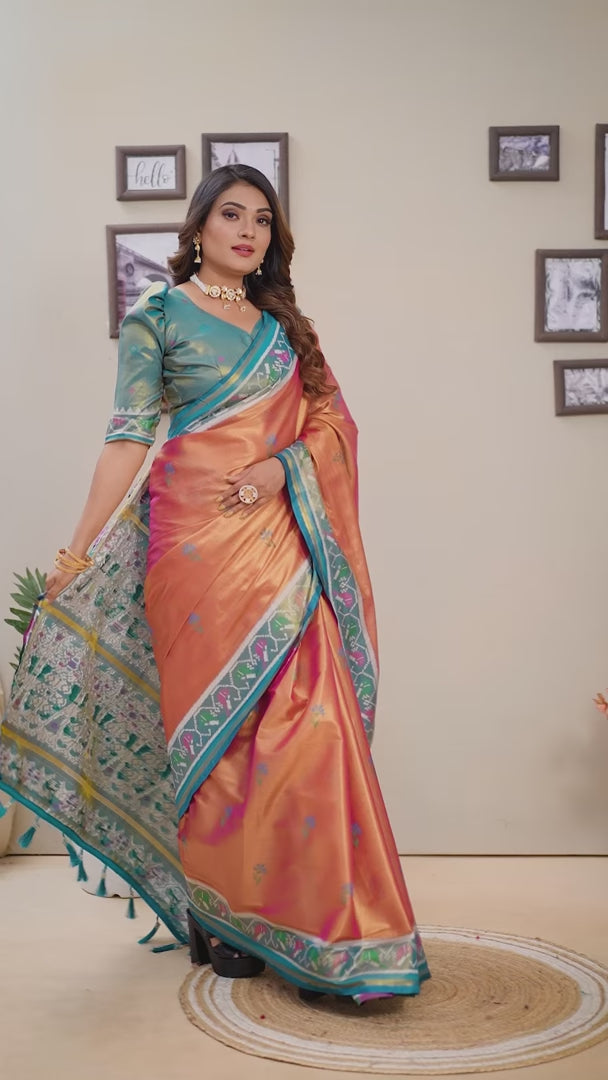 Grace in Every Drape – Banarasi Patola Silk Saree