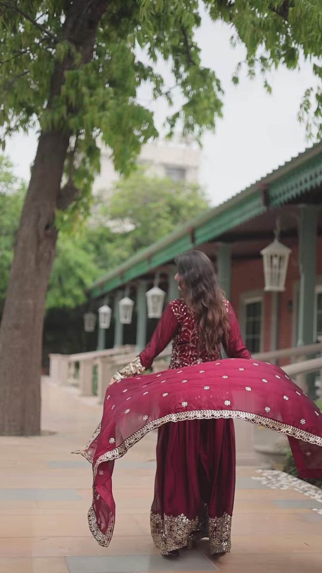Stylish Readymade Palazzo Suit | Rangoli Silk with Beautiful Embroidery Work