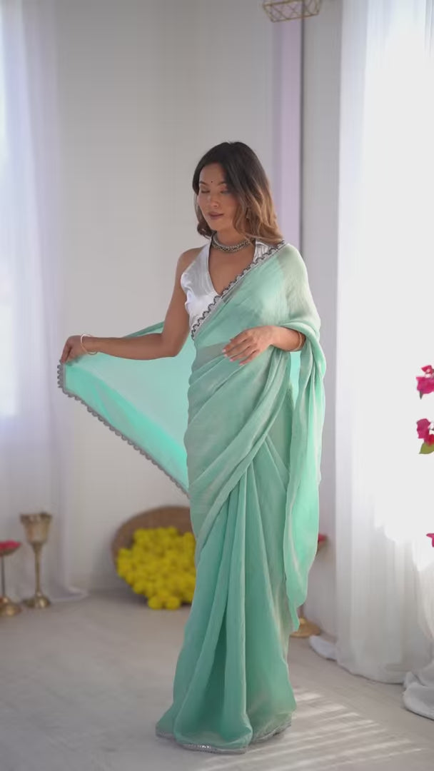 Make a Statement with This Beautiful Burberry Saree