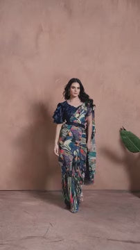 Eye-Catching Pista Green Silk Saree with Premium Work Design