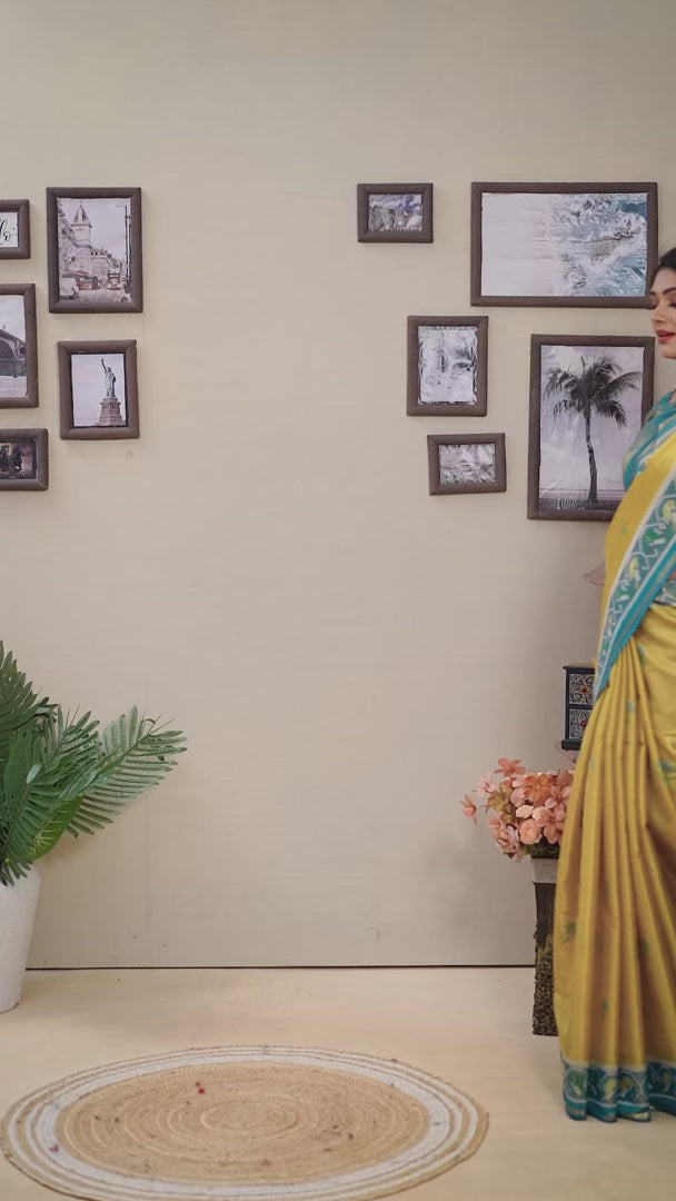 Grace in Every Drape – Banarasi Patola Silk Saree