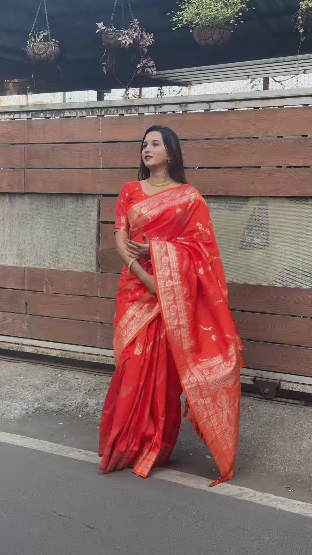 Banarasi Silk Saree Jacquard Wevon Work | Designer Jari Traditional and Wedding