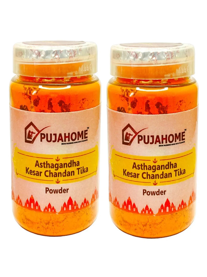 Premium Asthagandha Kesar Chandan Tika Powder 100 Gram Box