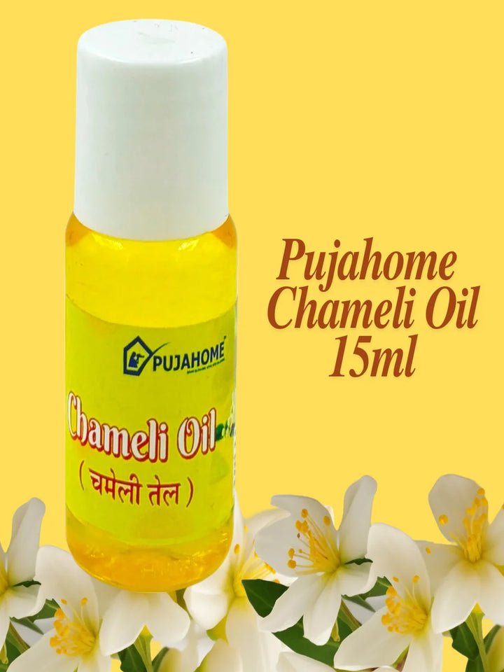 Pujhome Chameli Oil For Puja 15ml(Pack of 6)