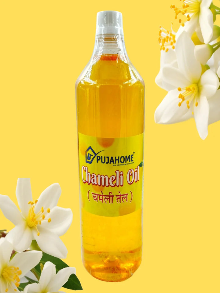Pujhome Chameli Oil For Puja 1000 ml Bottle