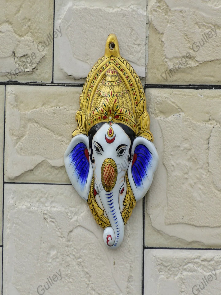 Metal Wall Hanging | Hand Painted Meenakari Artwork for Home Decor