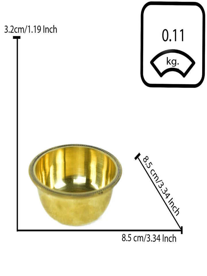 Brass Diya | Elegant Katoria for Diwali Celebrations and Home Décor
