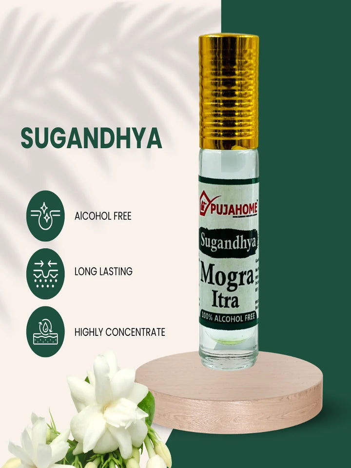 Sugandhya Mogra Itra For Puja 6ML (Pack of 1)