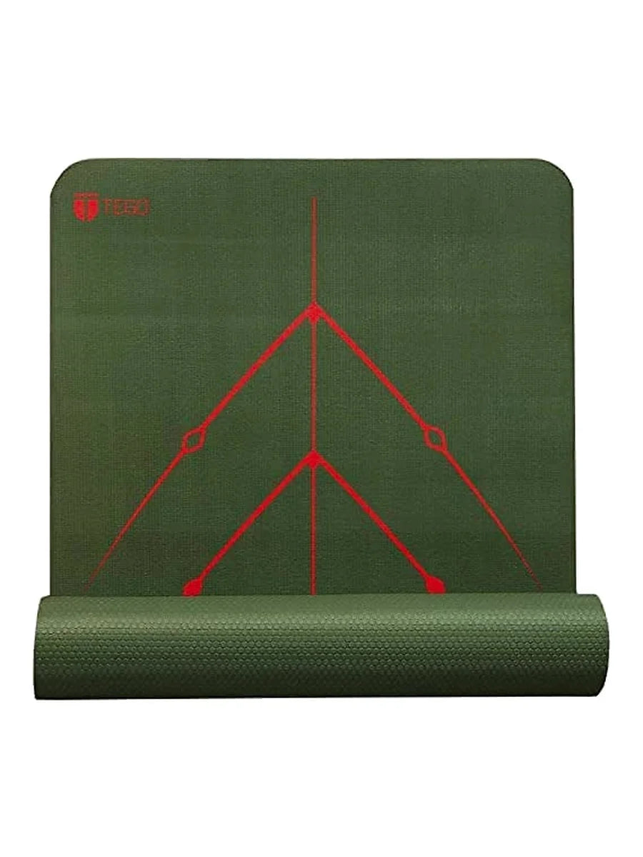 TEGO Stance Truly Reversible Yoga Mat with GuideAlign -(With Bag)
