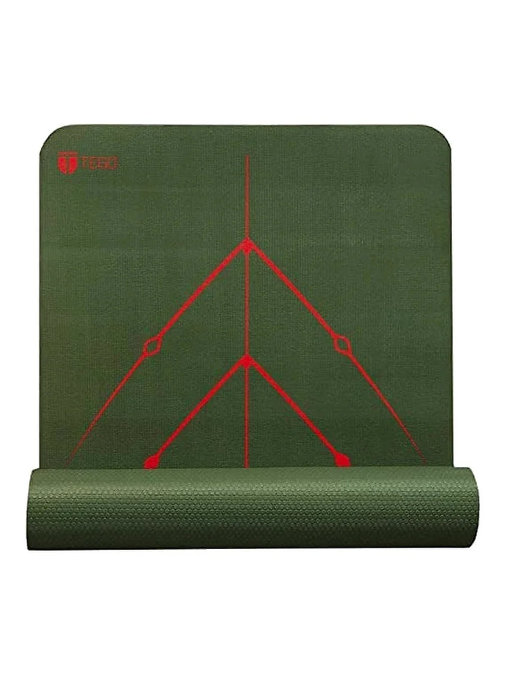 TEGO Stance Truly Reversible Yoga Mat with GuideAlign -(With Bag)