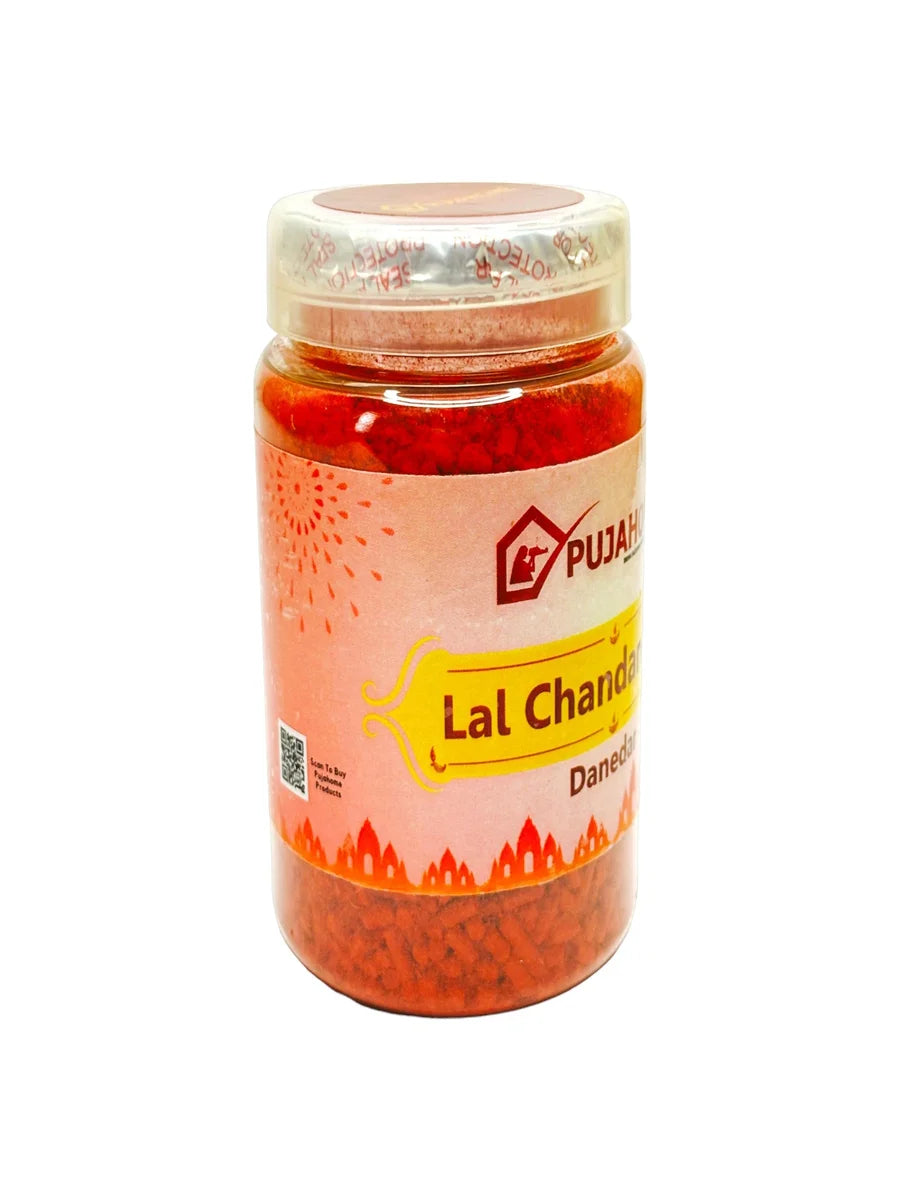 Premium Lal Chandan Tika Danedar 200Gram Box