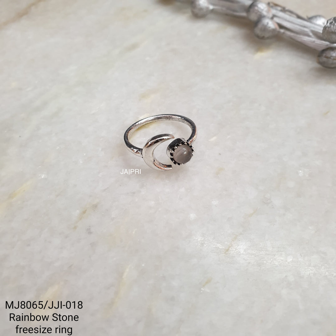 Rainbow Stone | Freesize Handmade Ring Signature Design