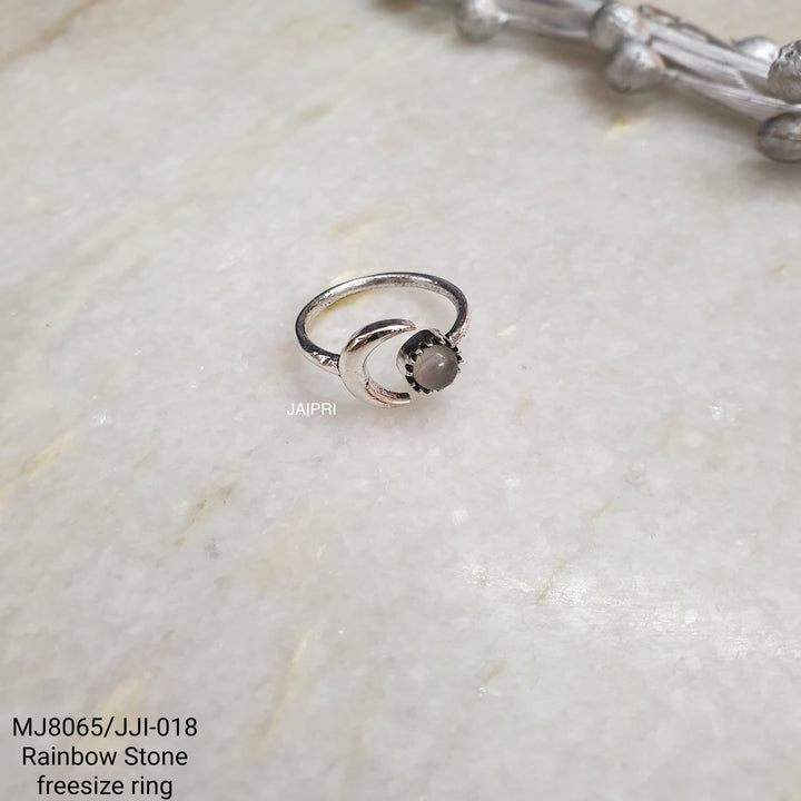 Rainbow Stone | Freesize Handmade Ring Signature Design