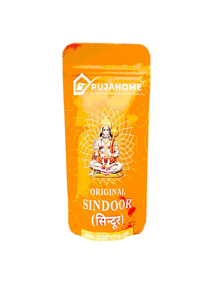 Original Hanuman Ji Sindoor | Orange Sindoor |100% Pure Hanuman Ji Pooja Sindoor | Hanuman Chola Sindoor