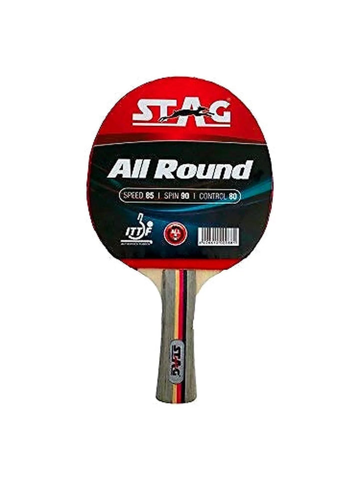 STAG ITTF Approved Rubber All Round Advanced Table Tennis Racquet