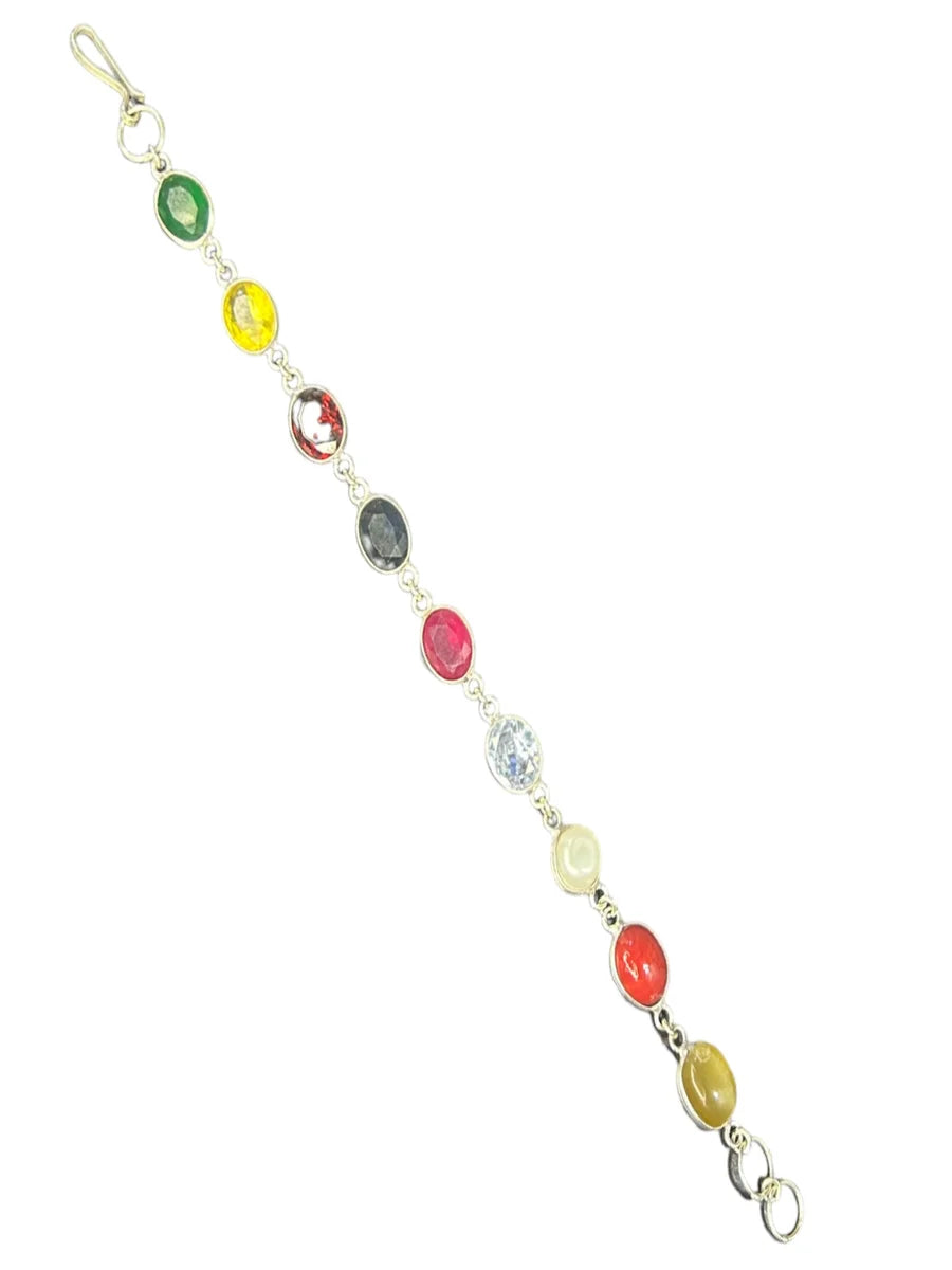 Gemstone Bracelet For Men and Women / Navratna / Navgraha Bracelet