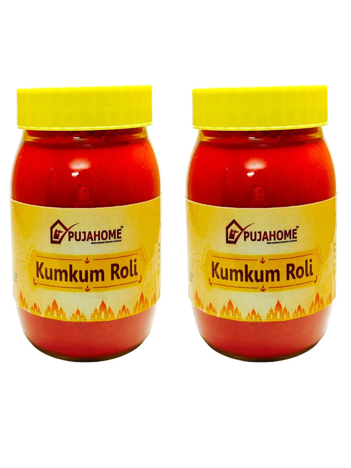 Roli Pure Haldi Kumkum - Original Puja Roli | Natural & Pure kumkum (250g)