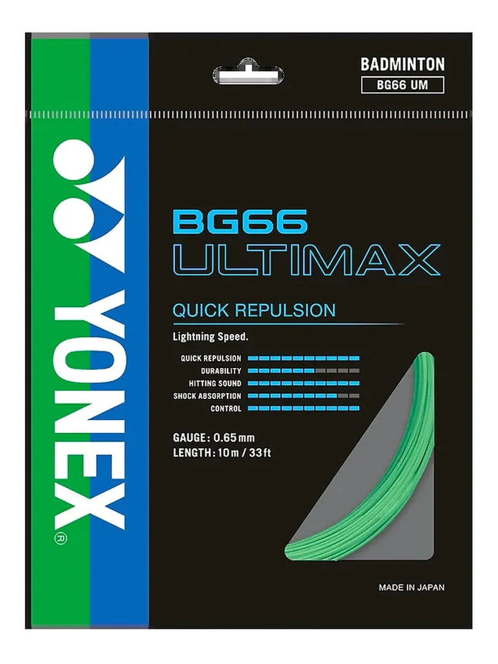 Yonex Ultimax BG 66 Badminton Racquet String
