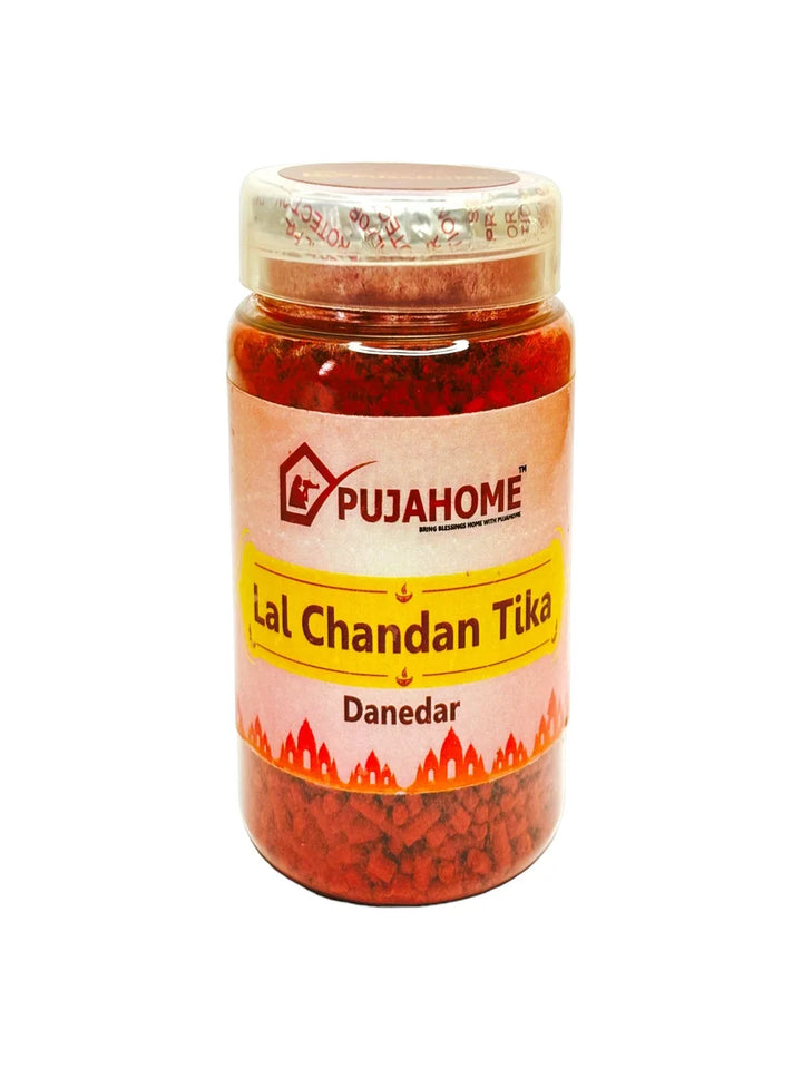 Premium Lal Chandan Tika Danedar 200Gram Box