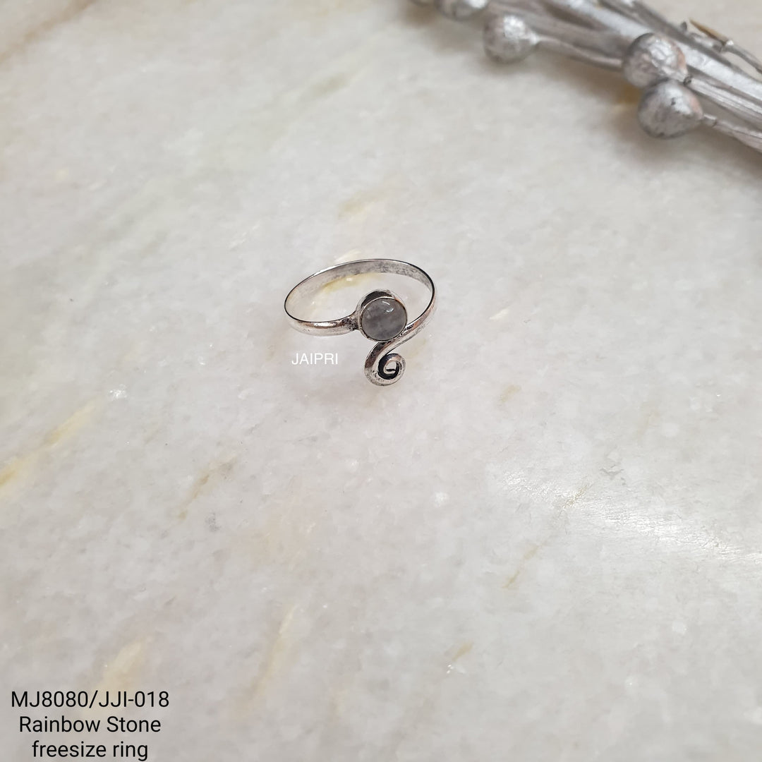 Rainbow Stone | Designer Adjustable Ring Exclusive