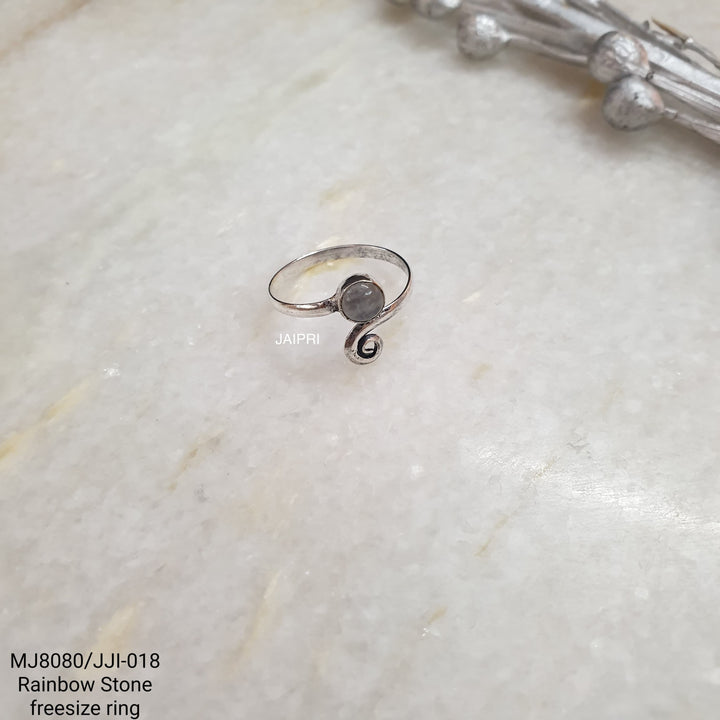 Rainbow Stone | Designer Adjustable Ring Exclusive