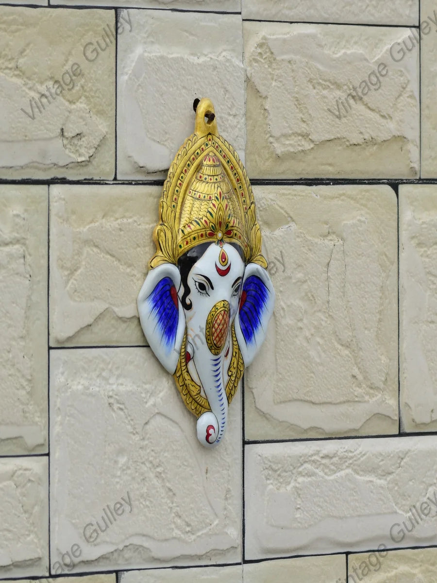 Metal Wall Hanging | Hand Painted Meenakari Artwork for Home Decor