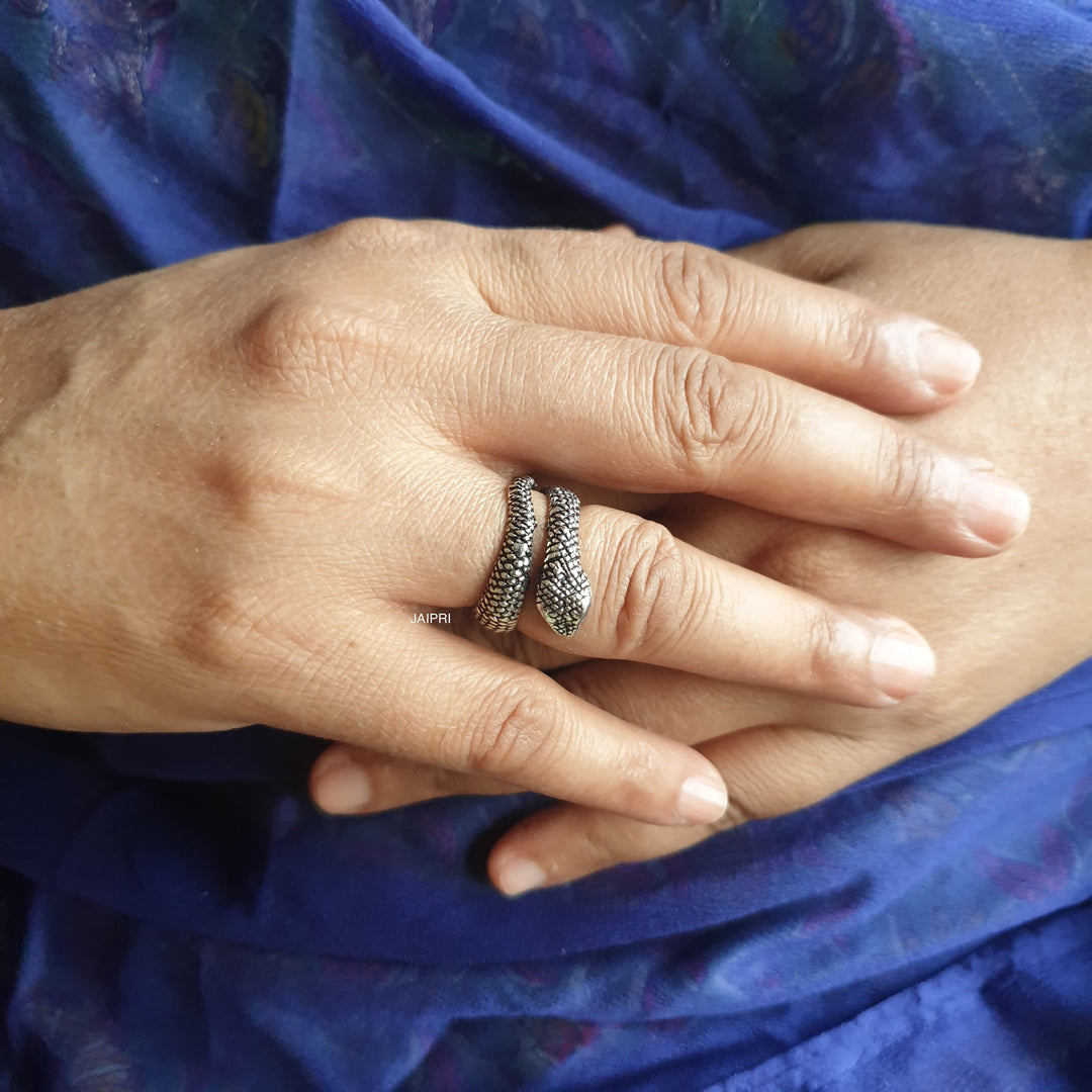 Single Layer | Snake Adjustable Ring Exclusive