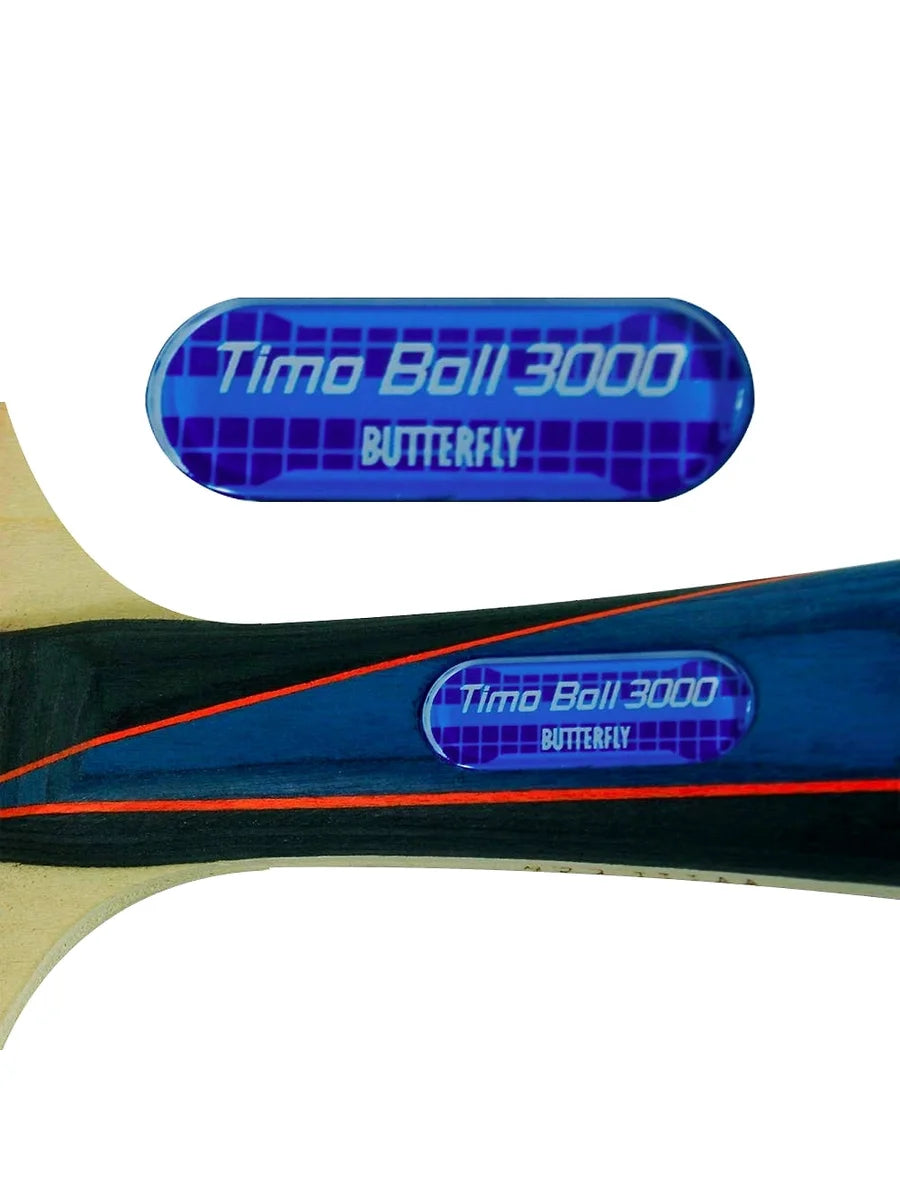 Butterfly Timo Boll 3000 Table Tennis Racket: Extreme Speed Racket for Advanced Players