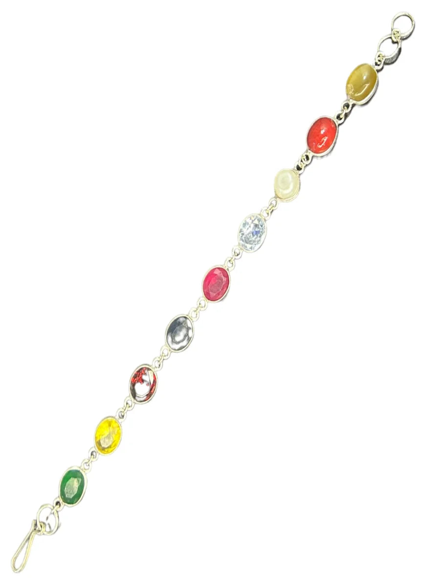 Gemstone Bracelet For Men and Women / Navratna / Navgraha Bracelet